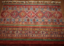 Load image into Gallery viewer, Super Kazak-Korjin Area Rug 3x5 One of a Kind