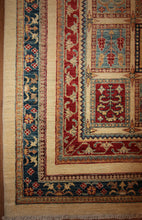 Load image into Gallery viewer, Vegetable Dye Farahan Area Rug 7x10 One of a Kind