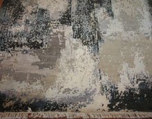 Load image into Gallery viewer, Contemporary Abstract Oriental Area Rug 4x6 One of a Kind