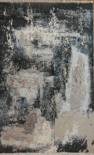 Load image into Gallery viewer, Contemporary Abstract Oriental Area Rug 4x6 One of a Kind