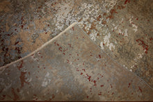 Load image into Gallery viewer, Contemporary Abstract Oriental Area Rug 4x6 One of a Kind