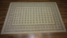 Load image into Gallery viewer, Vegetable Dye All-Over Floral Oriental Area Rug 6x9 One of a Kind