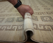 Load image into Gallery viewer, Vegetable Dye All-Over Floral Oriental Area Rug 6x9 One of a Kind