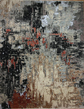 Load image into Gallery viewer, Vegetable Dye Contemporary Abstract Oriental Area Rug 8x10 One of a Kind