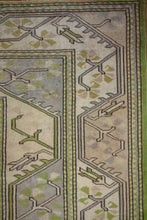 Load image into Gallery viewer, Vegetable Dye Oushak Turkish Area Rug 6x9 One of a Kind
