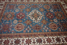 Load image into Gallery viewer, Geometric Super Kazak Oriental Area Rug 9x12 One of a Kind
