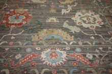Load image into Gallery viewer, Vegetable Dye Oushak Turkish Area Rug 9x12 One of a Kind