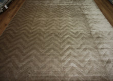 Load image into Gallery viewer, Geometric Modern Oriental Area Rug 9x12 One of a Kind