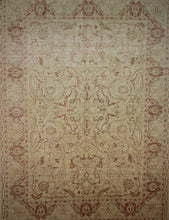 Load image into Gallery viewer, All-Over Floral Oushak Chobi Wool Area Rug 9x12 One of a Kind