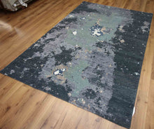 Load image into Gallery viewer, Modern Oriental Area Rug 6x9 One of a Kind