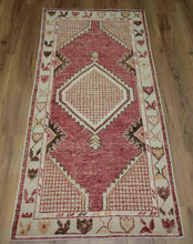 Load image into Gallery viewer, Geometric Anatolian Turkish Area Rug 3x5 One of a Kind