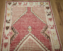 Load image into Gallery viewer, Geometric Anatolian Turkish Area Rug 3x5 One of a Kind