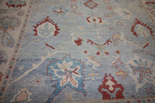 Load image into Gallery viewer, Vegetable Dye Oushak Turkish Area Rug 10x14 One of a Kind