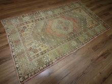 Load image into Gallery viewer, Geometric Anatolian Turkish Area Rug 3x5 One of a Kind