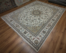 Load image into Gallery viewer, Handmade Floral Nain Persian Rug 8x10 One of a Kind