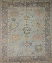 Load image into Gallery viewer, Vegetable Dye Oushak Turkish Area Rug 8x10 One of a Kind