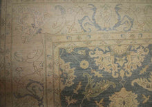 Load image into Gallery viewer, Handmade Wool Oushak Vegetable Dye Area Rug 9x12 One of a Kind
