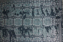 Load image into Gallery viewer, Vegetable Dye Contemporary Oriental Area Rug 9x12 One of a Kind