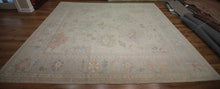 Load image into Gallery viewer, Vegetable Dye Wool Oushak Area Rug 9x12 One of a Kind
