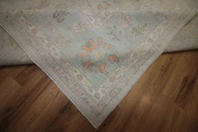 Load image into Gallery viewer, Vegetable Dye Wool Oushak Area Rug 9x12 One of a Kind