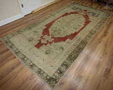 Load image into Gallery viewer, Vegetable Dye Anatolian Turkish Area Rug Runner 6x9 One of a Kind