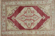 Load image into Gallery viewer, Medallion Anatolian Turkish Area Rug 3x5 One of a Kind