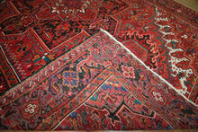 Load image into Gallery viewer, Vintage Geometric Heriz Persian Area Rug 8x10 One of a Kind
