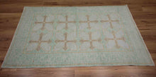 Load image into Gallery viewer, Vegetable Dye Oushak Turkish Area Rug 3x5 One of a Kind