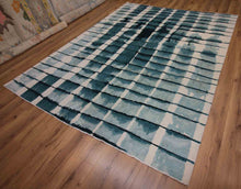 Load image into Gallery viewer, Vegetable Dye Nepalese Handmade Area Rug 8x10 One of a Kind