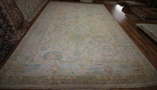 Load image into Gallery viewer, Handmade Wool Oushak Turkish Large Rug 10x14 One of a Kind