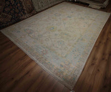 Load image into Gallery viewer, Handmade Wool Oushak Turkish Large Rug 10x14 One of a Kind