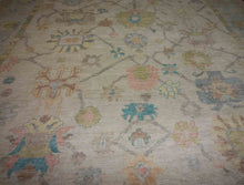 Load image into Gallery viewer, Handmade Wool Oushak Turkish Large Rug 10x14 One of a Kind