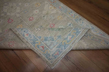 Load image into Gallery viewer, Vegetable Dye Oushak Turkish Accent Rug 3x5 One of a Kind
