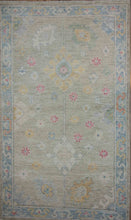 Load image into Gallery viewer, Vegetable Dye Oushak Turkish Accent Rug 3x5 One of a Kind
