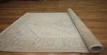 Load image into Gallery viewer, Vegetable Dye Oushak Turkish Foyer Rug 3x5 One of a Kind