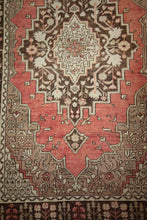 Load image into Gallery viewer, Anatolian Turkish Rug 4x6 Red Centerpiece and Unique Borders One of a Kind