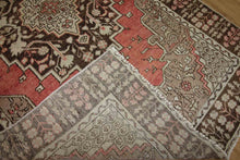 Load image into Gallery viewer, Anatolian Turkish Rug 4x6 Red Centerpiece and Unique Borders One of a Kind