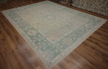 Load image into Gallery viewer, Muted Authentic Oushak Turkish Oriental Area Rug 9x12 One of a Kind