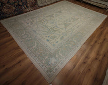 Load image into Gallery viewer, Vegetable Dye Oushak Turkish Area Rug 9x12 One of a Kind