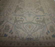 Load image into Gallery viewer, Vegetable Dye Oushak Turkish Area Rug 9x12 One of a Kind