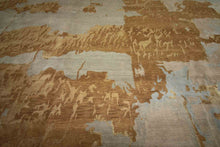 Load image into Gallery viewer, Vegetable Dye Nepalese Oriental Area Rug 9x12 One of a Kind