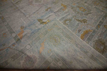 Load image into Gallery viewer, Vegetable Dye Wool Oushak Turkish Area Rug 9x12 One of a Kind