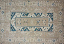 Load image into Gallery viewer, Wool Geometric Anatolian Turkish Area Rug 6x9 One of a Kind