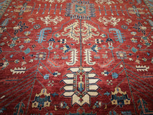 Load image into Gallery viewer, Vegetable Dye Heriz Serapi Living Room Rug 10x14