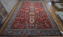 Load image into Gallery viewer, Vegetable Dye Heriz Serapi Living Room Rug 10x14