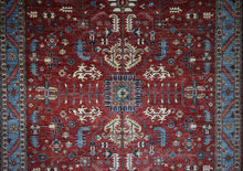 Load image into Gallery viewer, Vegetable Dye Heriz Serapi Living Room Rug 10x14