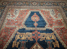 Load image into Gallery viewer, Vegetable Dye Heriz Serapi Large Area Rug 10x14