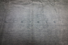 Load image into Gallery viewer, Elegance Gabbeh Area Rug 9x12 with Artistic Corner Embellishments