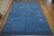 Load image into Gallery viewer, Lush Blue Gabbeh Tribal Area Rug 8x10