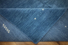 Load image into Gallery viewer, Lush Blue Gabbeh Tribal Area Rug 8x10